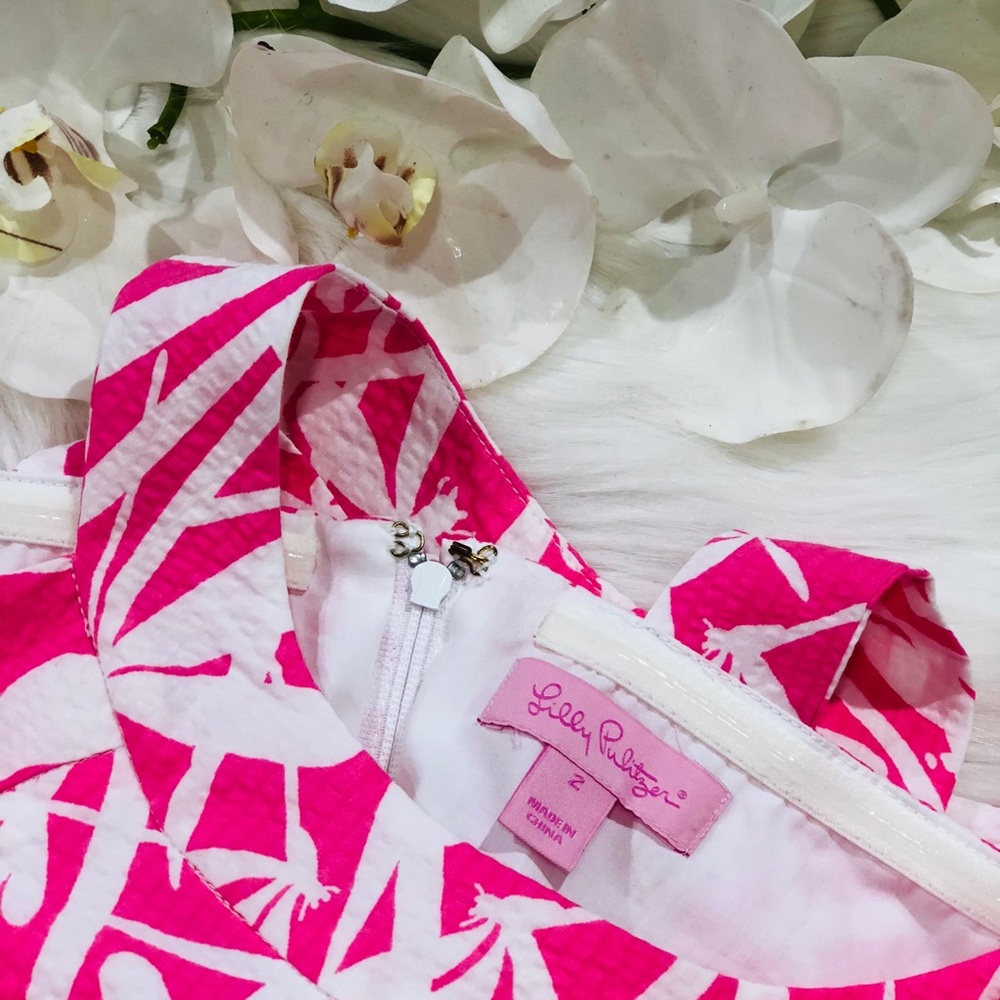 Lilly Pulitzer Textured Dragon Fly Shift Dress